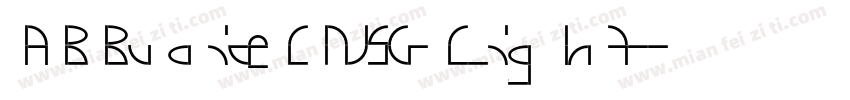 ABBvoice CNSG Light字体转换